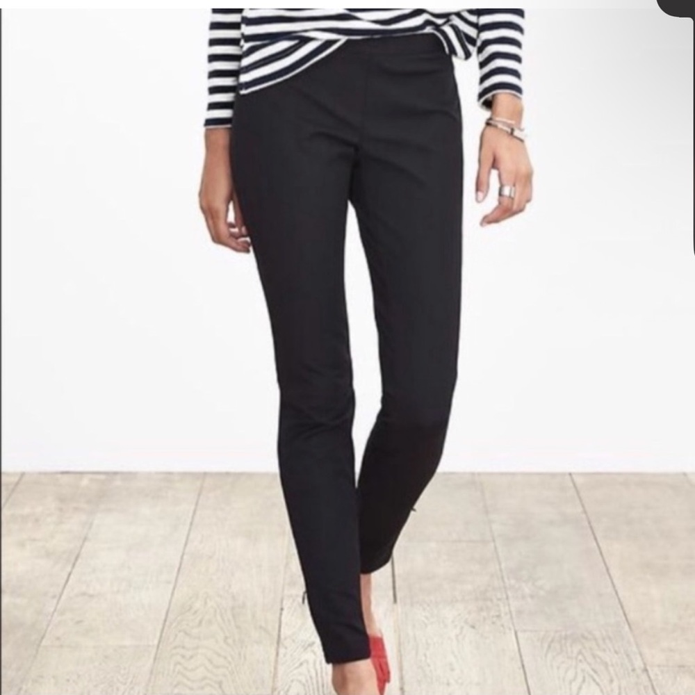 Banana republic side zipper pants